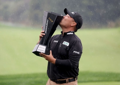 투어 챔피언십 챔피언 이대한, 세계랭킹 224계단 도약