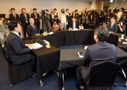 [포토] 과기정통부 장관-통신사 CEO 간담회