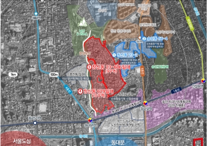 도시재생 1호 창신동 일대 신통기획 확정…6400가구 주거단지 조성