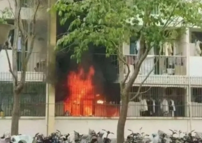 불난 기숙사 탈출하려니 "얼굴 찍고 나가"…中 여대생들 '황당'