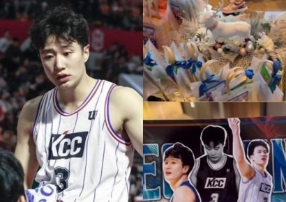 성폭행 무혐의 받자 허웅, SNS 재개…팬들 선물공세 인증