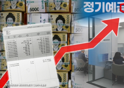 대기자금에 몰린 돈…시중통화량 7개월 만에 최대폭 증가