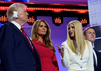 시아버지 대통령 당선되자…트럼프 둘째 며느리 "상원의원 해볼까?"