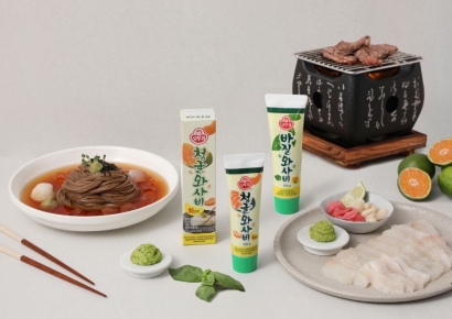 [오늘의신상]오뚜기, 바질·청귤 더한 페어링 와사비 2종 外