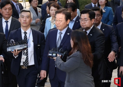 [포토] 징역 1년 집유 받은 이재명 대표