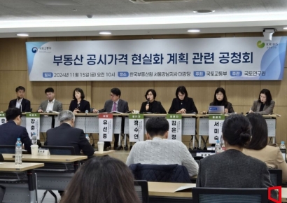 부동산 공시가격 현실화율 2년 연속 동결…시세 변동만 반영