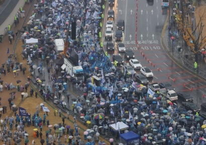 오늘 민주당 국정농단 규탄 집회에…與 "법원 겁박 시위 멈추길" 