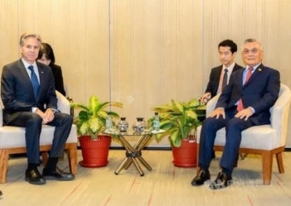 대만 APEC 대표, 바이든 만나 "가까운 시일 내 방문" 요청