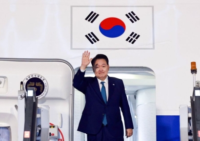 尹, G20 열리는 브라질 도착…"빈곤퇴치 기여 방안 밝힐 것"    