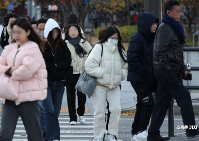 [포토] 한파특보, 서울 강추위