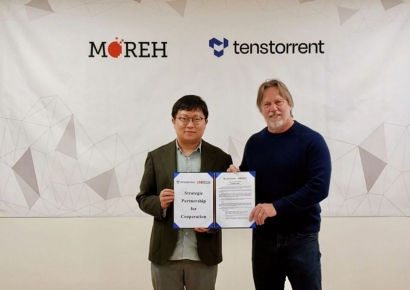 "엔비디아-쿠다 독점 구조 깨뜨리겠다"…모레-텐스토렌트 MOU  