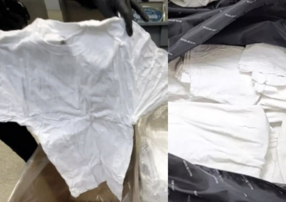 "흠뻑 젖은 티셔츠 무려 12장"…공항서 딱 걸린 여대생 무슨 일?