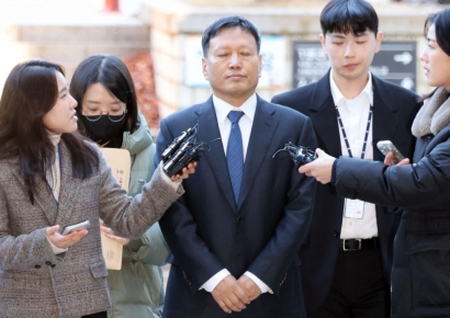 [포토] 티메프사태 구영배 대표, 영장실질심사 출석