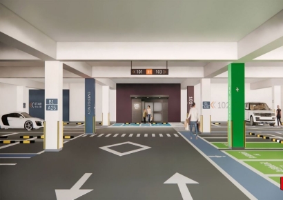 호반건설, 주차장 색채 가이드 매뉴얼북 KCUD 인증 획득