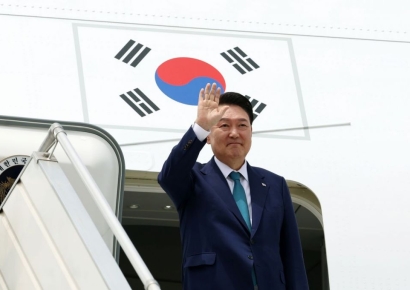 대통령실 "美 우크라 장거리미사일 허용 사전 공유…한중관계 국익 중심"(종합) 