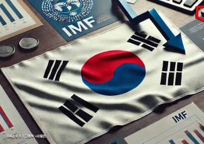 IMF, 韓 경제성장률 하향 조정…"불확실성 높고 하방 리스크 커"