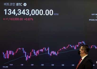 [포토] 9만 4천달러 찍은 비트코인