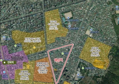 중랑구 면목동 일대 모아타운 심의 통과…651가구 공급