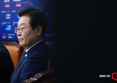 [포토] 위증교사 1심 선고 앞둔 이재명, 리더십 중대 기로