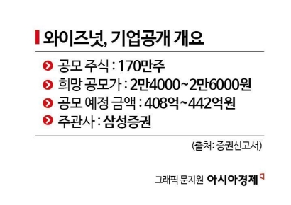 [증권신고서 읽는 기자]매출 정체됐던 와이즈넛…내년 40% 성장 예상하는 이유