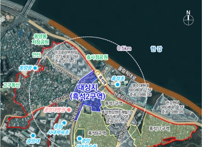 '초역세권' 흑석2구역, 49층·1012가구로 재탄생