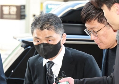 [포토] 공판 출석하는 김범수 카카오 경영쇄신위원장