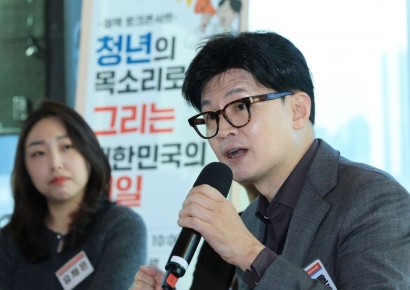 당원 게시판 내홍에도…한동훈, 민생 일정 강행군