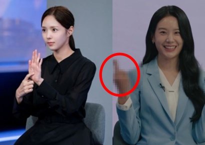 가운뎃 손가락이 '산'이라고?…수어 조롱 논란에 MBC 드라마 결국