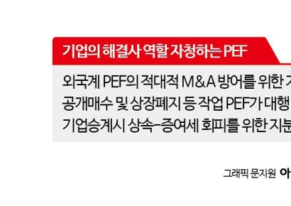 기업과 펀드(PEF)의 '밀회'‥'사각지대' 노리는 자본시장의 자유계약