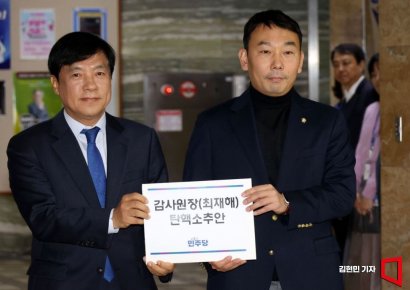 야당, 감사원장·검사 3인 탄핵소추안 본회의 보고…4일 표결