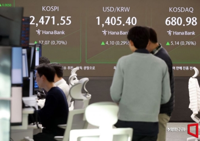 [포토] 국내 증시 상승세 출발