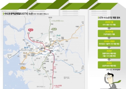 [실전재테크]'GTX-A' 파주 운정~서울역 연말 개통…'집값 널뛰기' 주의