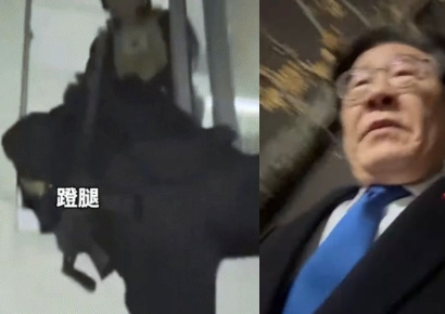 "60대에 사뿐히 담 넘네"…중국서 화제된 '이재명 월담'