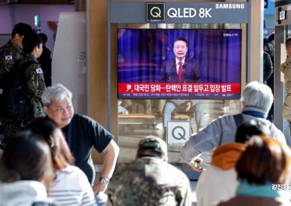 [포토] 윤석열 대통령 탄핵소추안 표결 앞두고 대국민담화