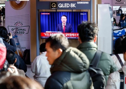 [포토] 3분 만에 끝난 윤석열 대통령 대국민 담화