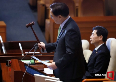 [포토] 김건희 특검법 찬성 198표, 부결