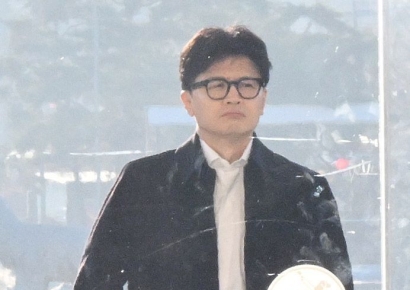 [포토] 출근하는 한동훈 대표