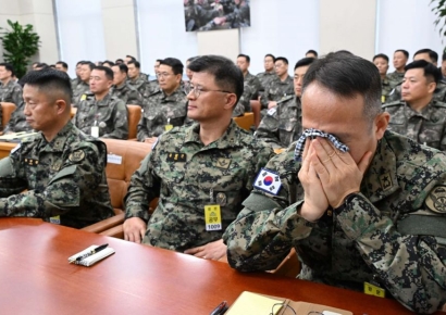 [포토] 눈물 흘리는 이상현 1공수여단장