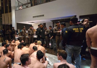 호텔방서 속옷 차림 남성 124명 뭐하나 봤더니…태국 발칵