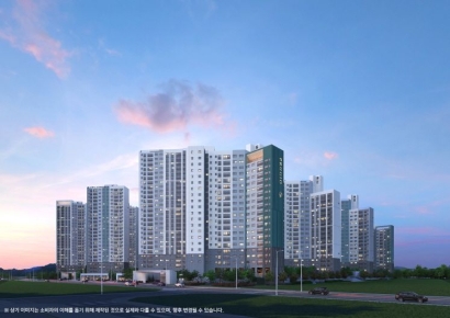 1416가구 대단지 ‘탕정 푸르지오 센터파크’ 아산 랜드마크 예약