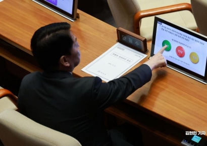 '탄핵 표결' 자리 지킨 안철수…이번에도 "국민 뜻 따라 찬성"