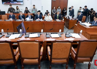 [포토] 헌법재판관 인사청문특위 제1차 회의, 여당 불참