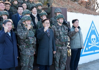 [포토] 백골부대 방문한 우원식 국회의장