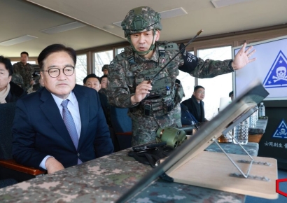 [포토] 전방 부대 방문한 우원식 국회의장