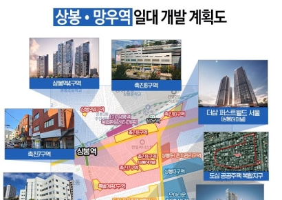 ‘더샵 퍼스트월드 서울’ 필두로 상봉역 일대 호재 이어져