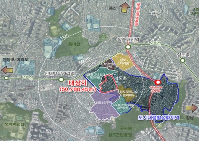 상도14·15구역에 4395가구 조성…사업성 보정계수 적용해 분양 가구 늘려