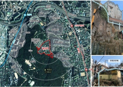 채석장 절개지 인근 종암동 일대, 850가구 주거단지로 탈바꿈