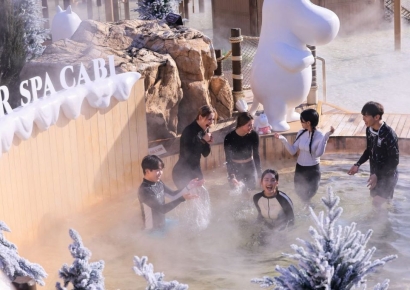 "무민과 함께 사우나"…캐리비안베이 겨울스파, 방문객 25%↑