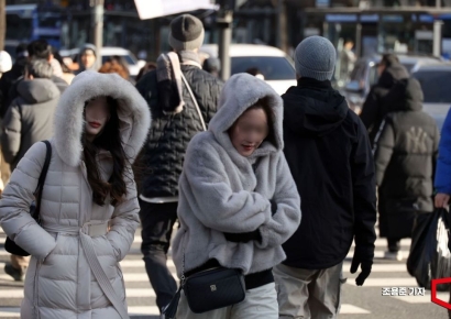 [포토] 다시 찾아 온 강추위