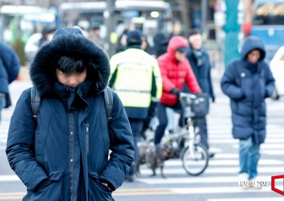 [포토] '서울 영하 7도까지 떨어져'